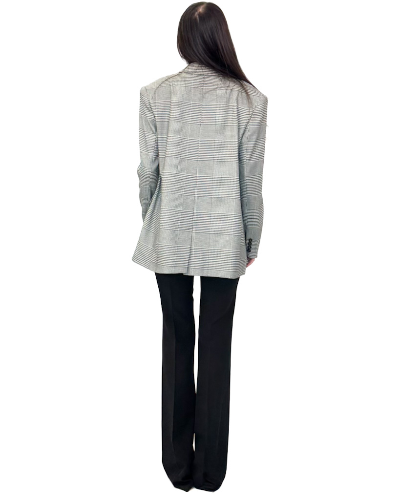 MARYNARKA DAMSKA W PEPITKĘ REVISE ILAYDA17 - obrazek 5