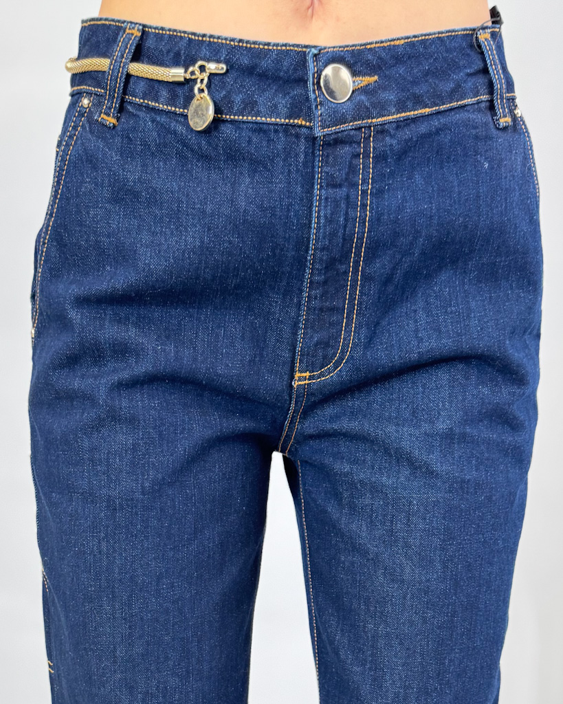 SPODNIE NIEBIESKIE JEANSY BABYLON XEBJR01 - obrazek 6