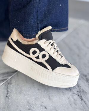 BUTY SNEAKERSY NA PLATFORMIE LESTROSA TS200