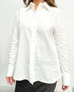 biała klasyczna koszula damska
