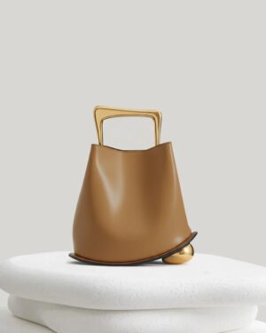 Brązowa skórzana torebka damska SAVAGE 55LZ4122