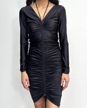 czarna krótka sukienka Babylon