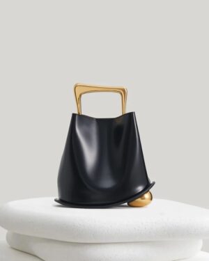 Czarna skórzana torebka damska SAVAGE 55LZ4122