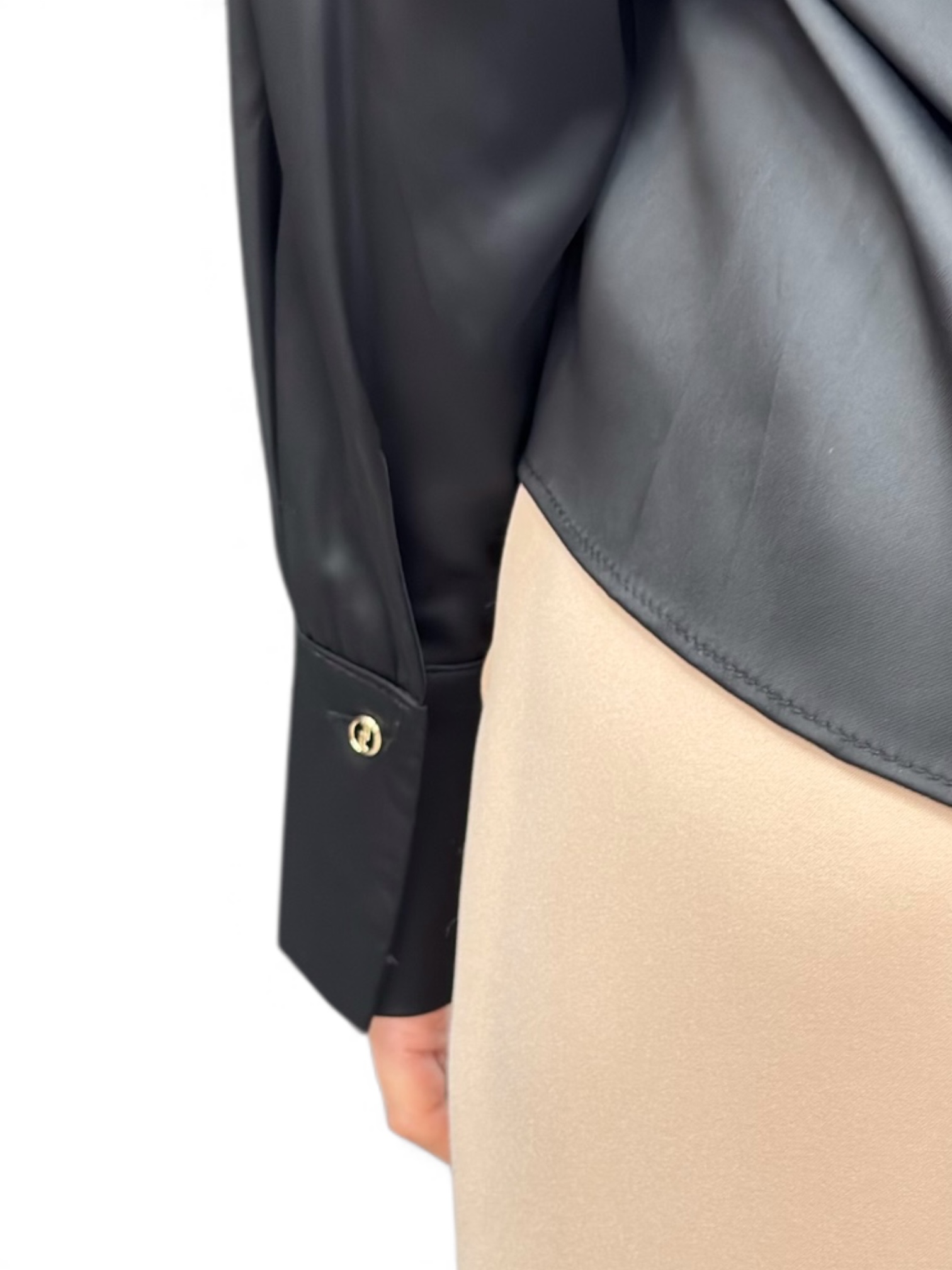 Elegancka damska czarna koszula Artigli ACCA003641 - obrazek 4