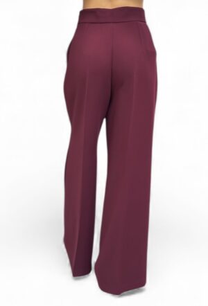 spodnie materiałowe damskie eleganckie szerokie